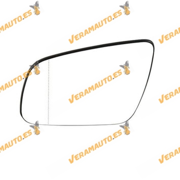 Cristal Espejo Retrovisor Mercedes C W204 de 2007 a 2011 | Izquierdo | Térmico | Asférico | OE Similar A2048100921