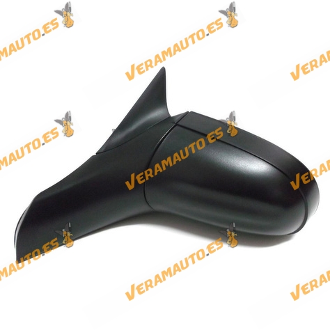 Espejo retrovisor Opel Corsa 1993 al 2000 con mando mecanico negro izquierdo