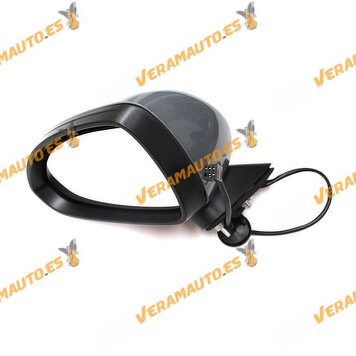 Espejo Retrovisor Opel Corsa D de 2006 a 2011 izquierdo electrico termico conexion de 5 pines imprimado similar a 13203386