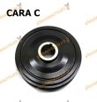 Polea de cigüeñal para motores 1.9 D TD PSA Similar a 0515G3