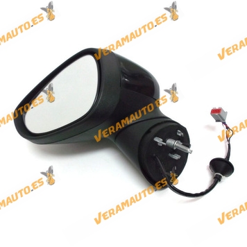 Rear view Mirror Ford Fiesta 2009 to 2012 Electric Printed with Turn Signal Left Light