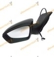 espejo polo sedán de 2009 en adelante electrico termico negro