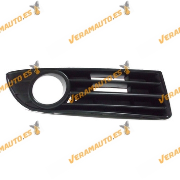 Bumper Grille Volkswagen Polo from 2005 to 2009 Front Right with Antifog Hole