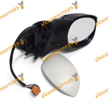 Rear view Mirror Citroen Xsara Picasso from 2004 and forward Electric Thermic Sounding Line Printed Right
