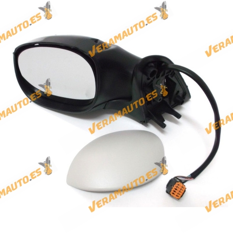 Espejo Retrovisor Citroen Xsara Picasso Del 2004 En Adelante Electrico Termico Imprimado Izquierdo