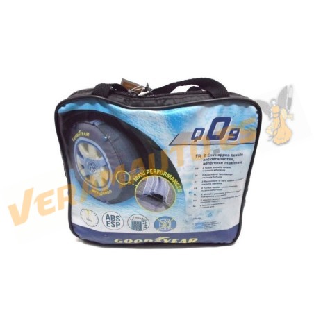 JUEGO CADENAS TEXTIL GOODYEAR XS PARA RUEDAS 175-70X12 135-80X13 155-70X13 165-65X13 195-55X13 175-55X14