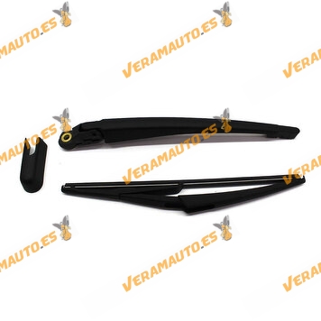 Rear windscreen wiper specific with wiper 300mm lenght Opel Corsa D from 2006 to 2014, equal to 1273090