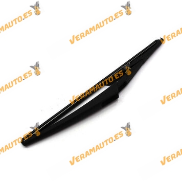 Rear windscreen wiper, Opel Corsa D from 2006 to 2011, specific model 300mm lenght bodywork hatchback 3 and 5 doors