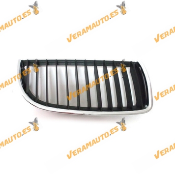Front Grille Bmw E90 and E91 2005 to 2009 Front Right Chromed and Black Similar to 51137120008
