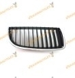 Rejilla Frente Bmw E90 y E91 2005-2009 Derecha Cromada y Negra