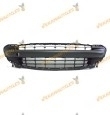 Rejilla Central Paragolpes Delantero Peugeot 207 de 2006 a 2009 Con Moldura Central