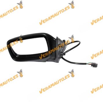 Rear view Mirror Volvo 740 and 760 from 1984 to 1992 Electric Thermic 4 Pins Rectangular Left Plug