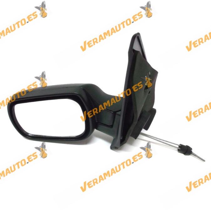 Espejo Retrovisor Ford Fusion del 2003 al 2005 Izquierdo Mecanico Negro