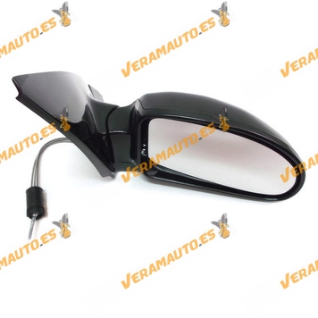 Rear view Mirror Ford Focus from 1998 to 2004 with Mechanical Control Black Right