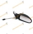 Espejo Retrovisor Ford Focus Del 1998 Al 2004 Con Mando Mecanico Negro Derecho