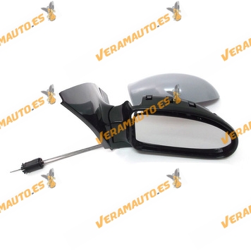 Rear view Mirror Ford Focus from 1998 to 2004 with Mechanical Control Printed Right