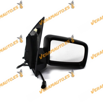 Espejo Retrovisor Ford Transit Connect De 2009 a 2013 Derecho Electrico convexo Termico Negro Similar a  5211697 5091589