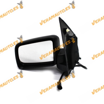 Espejo Retrovisor Ford Transit Connect De 2009 a 2013 Izquierdo Electrico asferico Termico Negro Similar a 5091601