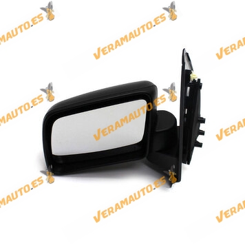 Espejo Retrovisor Ford Transit Connect De 2009 a 2013 Izquierdo Manual Asferico Negro Similar a 5016562
