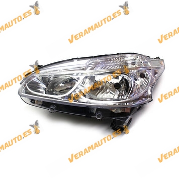 Faro Óptica Peugeot 208 De 2012 a 2015 H7+H7 Izquierdo Reg. Eléctrica Similar a 9802221880