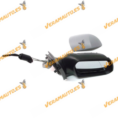 Espejo Retrovisor Ford Mondeo Del 2000 Al 2003 Con Mando Mecanico Imprimado Derecho