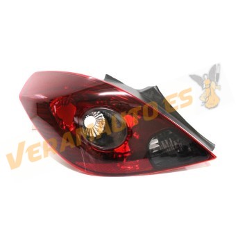 Piloto Opel Corsa OPC de 2006 al 2011 Trasero Izquierdo 3 Puertas sin Portalamparas OEM Similar 1222149