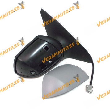 Espejo Retrovisor Ford Mondeo De 2000 A 2003 Con Mando Electrico Termico Imprimado Derecho