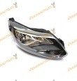Faro Ford Focus de 2011 a 2014 derecho lámparas H7 y H1 negro 1710191