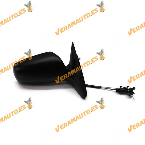 Espejo Retrovisor Skoda Octavia De 1997 a 2004 Mecanico Convexo Derecho Negro Pequeño Similar a 1U1857501HO1C