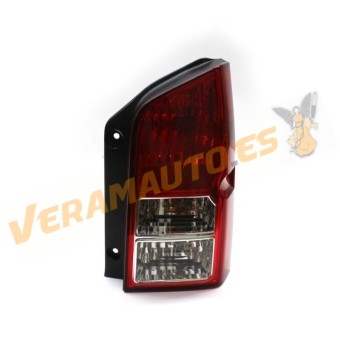 Piloto Nissan Pathfinder R51 del 2005 al 2013 Trasero Derecho con Portalamparas Rojo y Blanco Tipo USA OEM 26550-EA525