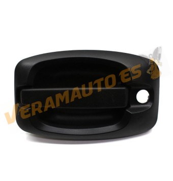 Manecilla de Puerta Citroen Jumper Fiat Ducato Peugeot Boxer (250) de 2006 a 2014 | Delantera Izquierda Negra | Sin Bombín | OE 