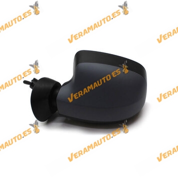 Espejo Retrovisor Dacia Duster 2013 Logan 2006 a 2013 y Sandero 2008 a 2013 Izquierdo mecanico Imprimado