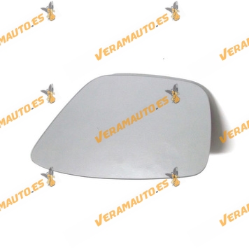 Rear view Mirror Glass Volkswagen Polo 2009 from 2014 Thermic Convex Left for Turn Signal Model
