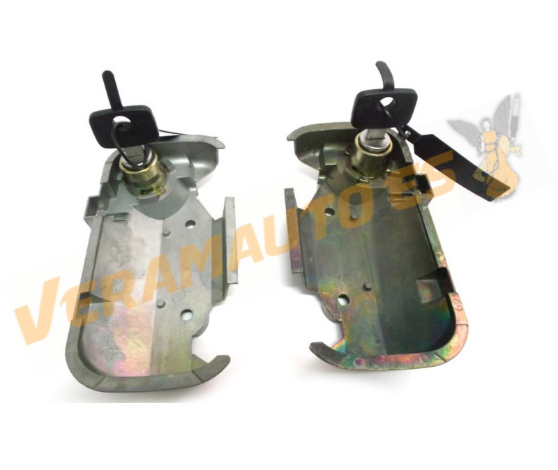 Juego Manecillas Puerta Opel Astra F de 1991 a 1998 Delanteras Con Llave 2 Unidades