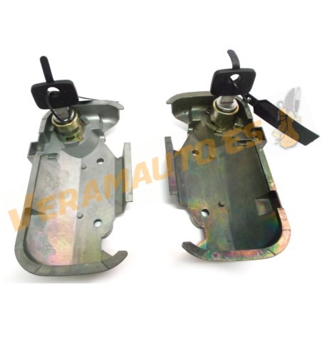 Juego Manecillas Puerta Opel Astra F de 1991 a 1998 Delanteras Con Llave 2 Unidades