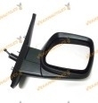 Espejo Retrovisor Renault Kangoo Desde 2007 hasta 2013 Con Mando Mecanico Negro Derecho