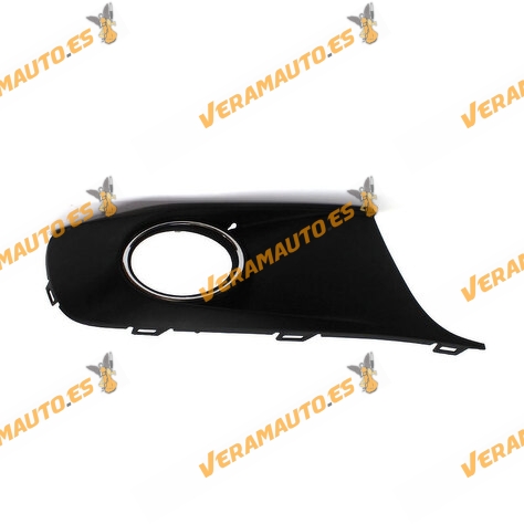 Rejilla de Antiniebla Volkswagen Caddy | Touran de 2010 a 2015 Delantera Derecha Con Hueco Antiniebla | OEM 1T0853666T9B9