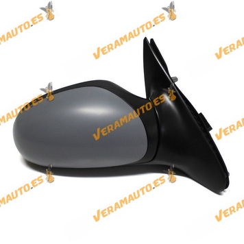 Espejo Retrovisor Peugeot 406 Del 1999 En Adelante Electrico Termico Imprimado Derecho