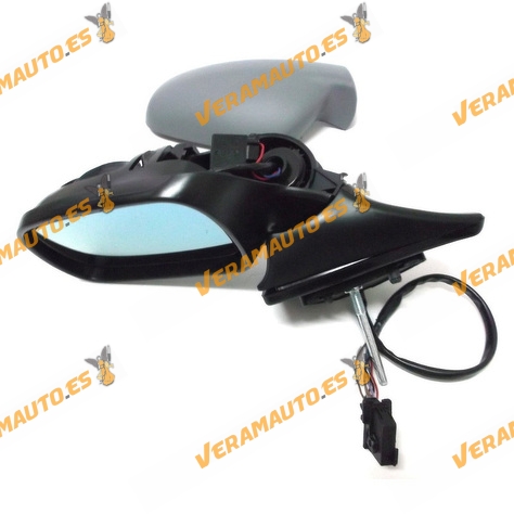 Espejo Retrovisor Peugeot 407 desde años 2004 al 2010 Electrico Termico Abatible Sensor Imprimado Izquierdo 7PIN