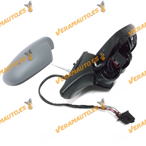 Espejo Retrovisor Peugeot 407 desde años 2004 al 2010 Electrico Termico Abatible Sensor Imprimado Izquierdo 7PIN