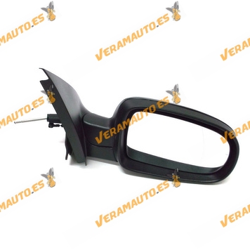 Rear view Mirror Opel Corsa from 2000 to 2006 with Mechanical Control Black Right