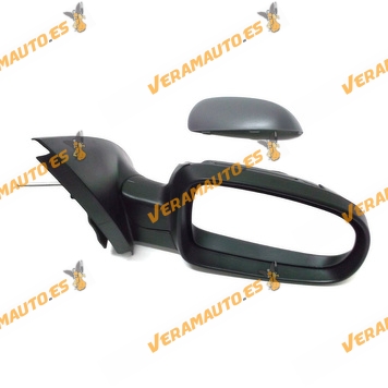 Espejo Retrovisor Opel Corsa De 2000 Al 2006 Con Mando Mecanico Imprimado Derecho