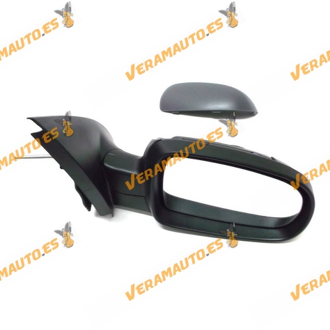 Espejo Retrovisor Opel Corsa De 2000 Al 2006 Con Mando Mecanico Imprimado Derecho