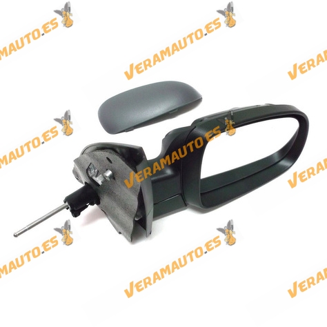 Espejo Retrovisor Opel Corsa De 2000 Al 2006 Con Mando Mecanico Imprimado Derecho