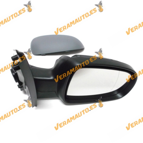 Espejo Retrovisor Opel Corsa De 2000 Al 2006 Con Mando Electrico Termico Imprimado Derecho