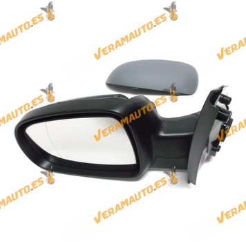 Rear view Mirror Opel Corsa from 2000 to 2006 with Electronical Control Thermic Printed Left