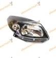 Faro Dacia Sandero y Stepway del 2008 al 2013 delantero derecho fondo negro lampara H4 similar a 8200526422