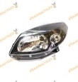 Faro Dacia Sandero y Stepway 2008 a 2013 izquierdo fondo negro
