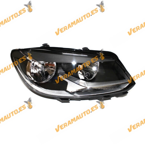 Faro Volkswagen Touran Caddy III desde 2010 hasta 2015 electrico Lamparas H7 y H15 Derecho