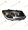 Faro Volkswagen Touran Caddy III desde 2010 hasta 2015 electrico Lamparas H7 y H15 Derecho